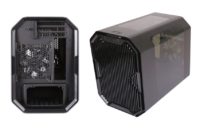 Antecilta EKWB:lle brändätty nestejäähdytyskäyttöön suunnattu mini-ITX-kotelo