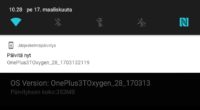 OnePlus aloitti Android 7.1.1 Nougat -päivityksen syöttämisen OnePlus 3:lle ja 3T:lle