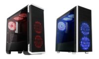 Cooltekiltä kaksi uutta edullista NC-sarjan miditornikoteloa lasikylkioptiolla