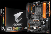 Gigabyten Aorus AX370 Gaming K7 -emolevyn BIOS-versio F5 on vaarallinen, päivitys saatavilla