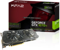 KFA2 lipsautti GeForce GTX 1070 Ti EX -näytönohjaimensa tuotesivut julki