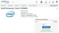 Intel valmistelee x86:n 40-vuotisjuhlaprosessoria: Core i7-8086K listattu ensimmäisissä kaupoissa