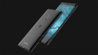 Sonyn tuleva XZ3-lippulaivamalli esiintyy joka suunnasta 360 asteen CAD-renderöinnissä