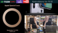 LIVE: io-techin ”kisastudio” seuraa Applen iPhone-julkaisua klo 19:30 alkaen