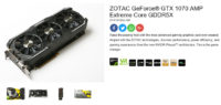 Zotac lipsautti julki GeForce GTX 1070 GDDR5X -näytönohjaimen