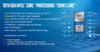 Intel julkaisi uusia vähävirtaisia 10. sukupolven Core-prosessoreita (Comet Lake)