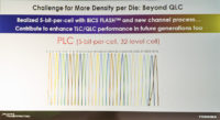 Toshiba valmistelee 5 bittiä soluun tallentavia PLC-NAND-muisteja ja nopeita XL-Flash-muisteja