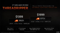 AMD julkisti 3. sukupolven Ryzen Threadripper -prosessorit