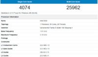 Intelin 6- ja 10-ytimiset Comet Lake -prosessorit Geekbench-vuodoissa