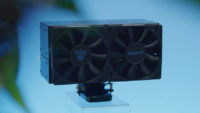 IceGiantin termosifoniteknologiaan perustuvan ProSiphon Elite -coolerin prototyyppi ensimmäisissä testeissä