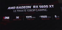 AMD julkaisi CES 2020 -messuilla odotetusti Radeon RX 5600 XT -näytönohjaimen
