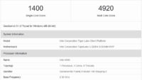 Intelin tuleva Tiger Lake -prosessori ja sen Xe-grafiikkaohjain Geekbench-testivuodoissa