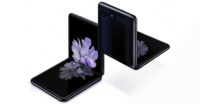 Samsungin taittuvanäyttöinen Galaxy Z Flip -simpukkapuhelin kuvavuodossa
