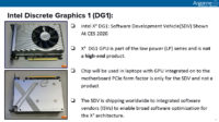 Intelin diapaketti vahvistaa ettei DG-1-näytönohjain saavu ikinä myyntiin (Xe-LP)