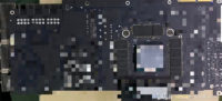 NVIDIA GeForce RTX 3090:ksi väitetyn näytönohjaimen piirilevy vuotokuvassa