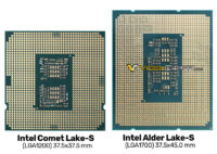 Intelin tuleva Alder Lake -prosessori vuotokuvassa