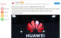 Reuters: Huawei harkitsee high-end-luokan P- ja Mate-puhelinsarjojen myyntiä – Huawei kiistää