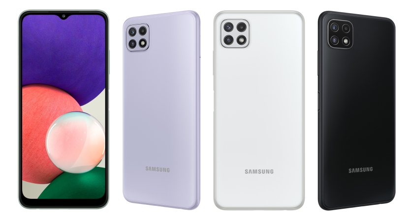 Samsung is expanding its range of cheaper end devices with the Galaxy A22 5G