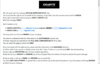 Gigabyte joutui RansomEXX:n kyberhyökkäyksen uhriksi