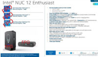 Diavuoto: Intelin pelinäytönohjaimet ja NUC 12 tukevat DisplayPort 2.0:aa