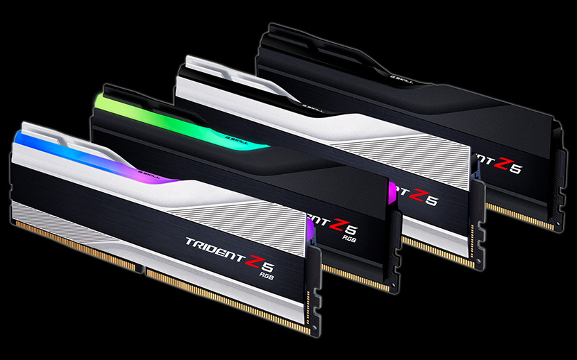 G.Skill released the Trident Z5 and Z5 RGB DDR5 overclocking memories