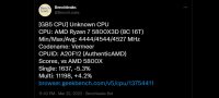 AMD:n ensi kuussa myyntiin tuleva Ryzen 7 5800X3D testivuodossa