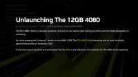 NVIDIA peruu GeForce RTX 4080 12 Gt:n julkaisun