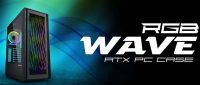 Sharkoonilta ilmankiertoon panostava RGB Wave -ATX-kotelo