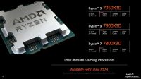 AMD julkaisi Ryzen 7000 -sarjaan perusmallit ja uudet 3D V-Cache -huippumallit