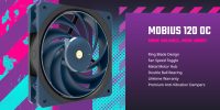 Cooler Master julkaisi uudet Mobius 120 OC -tuulettimet