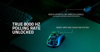 Razer saavutti ensimmäisenä maailmassa 8000 hertsin päivitystaajuuden langattomalla hiirellä