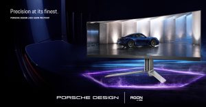 AGON by AOC ja Porsche Design esittelivät uuden Agon Pro PD49 -QD-OLED-pelinäytön