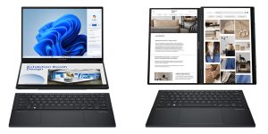 CES-messujen erikoisimmat kannettavat: Asuksen uusi Zenbook Duo ja Lenovon Thinkbook Hybrid