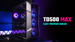 Cooler Master tuo kotelovalikoimaansa AIO:lla varustetun TD500 Maxin ja emolevyn takaliitäntöjä tukevan MasterBox 600:n