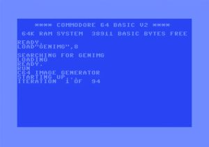 Kehittäjä teki kuvia luovan generatiivisen tekoälymallin Commodore 64 -kotitietokoneelle