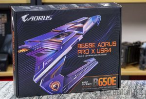 Benchlife: Gigabyten B650E Aorus Pro X USB4 antaa esimakua 800-sarjan emolevyistä