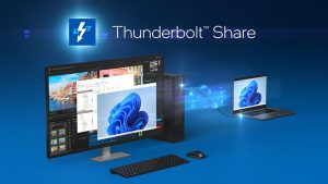 Intel julkaisi Thunderbolt Share -teknologian suoraan PC-PC-yhteyteen