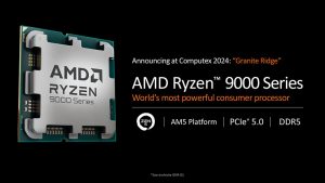 AMD julkaisi Ryzen 9000 -sarjan Zen 5 -prosessorit AM5-kantaan