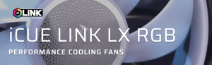 Corsair julkaisi iCUE Link -yhteensopivat LX RGB -tuulettimet