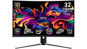 MSI julkaisee Gamescomissa kaarevan 32″ 3. sukupolven QD-OLED -näytön