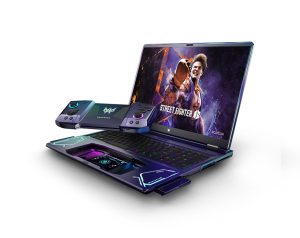 Acer esitteli erikoisen Project DualPlay -konseptikannettavan ja käsikonsoliluokan Nitro Blaze 7:n