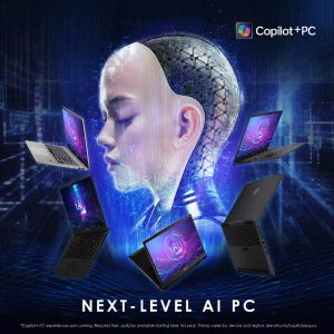 MSI julkisti käsikonsoliluokan Claw 8 AI+:n ja joukon Copilot+-kannettavia