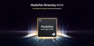MediaTek julkaisi uuden Dimensity 8400 -järjestelmäpiirin ylempään keskiluokkaan
