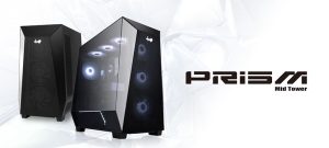 InWin esitteli CES-messuilla näyttävän PRISM-kotelon ja avonaisen SHIFT-testipenkin