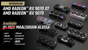 AMD varmisti RDNA 4 -näytönohjainten myynnin alkavan maaliskuun alussa