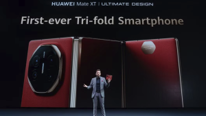 Huaweilta kolminkerroin taittuva Mate XT ja muita älylaitteita kansainvälisille markkinoille