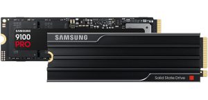 Samsung julkaisi PCIe 5.0:aa tukevan SSD 9100 Pron lämmönlevittäjällä ja ilman