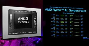 Vuoto: AMD valmistelee Gorgon Point -mobiiliprosessoreita kannettaviin
