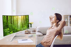 Asus julkaisi ilmanpuhdistimella varustetun VU Air Ionizer -näyttöperheen
