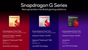 Qualcomm julkaisi vuoden 2025 Snapdragon G -sarjan pelipiirit